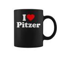 Pitzer Love Heart College University Alumni Coffee Mug