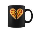 Pizza Broken Heart Pepperoni Slice Heartbreak Coffee Mug
