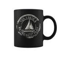 Plain Sailing Boat Retirement Plan Idea Coffee Mug