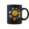 Planetas Del Sistema Solar Para Niños Astronautas Jóvenes Taza de café