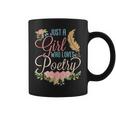 Poetry Poet Poem Lover Writer Reader Month Girls Coffee Mug