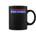 Polterei Stag Night Fun Police Black Tassen