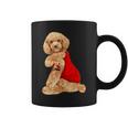 Poodle Dog I Love Mom Tattoo Lover Coffee Mug