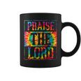Praise The Lord Christian Faith Tie Dye Cute Christianity Coffee Mug