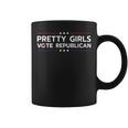 Pretty Girls Vote Republican Patriotic Coffee Mug