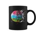 All The Pretty Girls Walk Like This Baseball Softball Coffee Mug