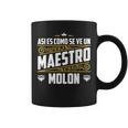 Profesor Divertido Humor Regalo Para Maestro Molon Escuela Taza de café