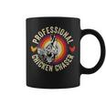 Professional Chicken Chaser Chicken Whisperer Farmer Coffee Mug