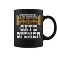 Professional Gate Opener Rodeo Ranch Cowboy Coffee Mug
