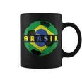 Projeto Do Brasil De Futebol Brazil Flag Soccer Team Fan Coffee Mug