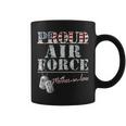 Proud Air Force Motherinlaw American Veteran Military Coffee Mug