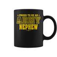 Proud To Be An Army Nephew Us Flag Pride Military Family Coffee Mug
