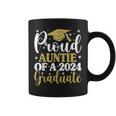 Proud Auntie Of A 2024 Graduate Graduation Matching Family Coffee Mug