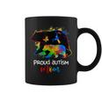 Proud Autism Mom Autism Awareness Puzzle Mom Mother Coffee Mug