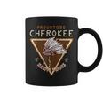 Proud To Be Cherokee Native American Pride Headdress Coffee Mug