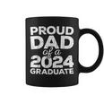Proud Dad Of A 2024 Graduate Senior Class Graduation Coffee Mug