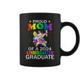 Proud Mom Of A 2024 Kindergarten Graduate Unicorn Dab Coffee Mug