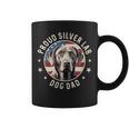 Proud Silver Labrador Retriever Dog Dad Coffee Mug