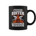 Proud Sister Of A Leukemia Warrior Sis Awareness Ribbon Coffee Mug