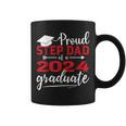 Proud Step Dad Of A Class Of 2024 Graduate Graduation Coffee Mug