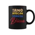 Puerto Rican Roots Boricua Taino African Spanish Puerto Rico Coffee Mug