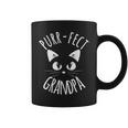 Purr-Fect Grandpa Cat Lover Fur Papa Dad Gag Coffee Mug