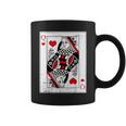 Queen Of Hearts Valentines Day Cool V-Day Couple Matching Coffee Mug