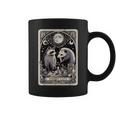 Raccoon Opossum Street Cats Tarot Card Witchcraft Possum Coffee Mug