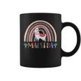 Rainbow Llama Maestra Teacher Spanish Teacher Life Coffee Mug