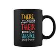 There Their They're English Grammar Teacher Coffee Mug