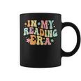 In My Reading Era Groovy Reader Librarian Teacher Book Lover Coffee Mug