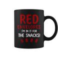 Red Envelopes I`M In It For The Snacks Cultural Festival Coffee Mug