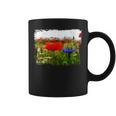 Red Poppy Flower Blooming Summer Field Meadow Fresh Air Coffee Mug
