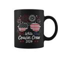 Red White And Blue Cousin Crew 2024 4Th Of July Coffee Mug