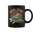 Reel Cool Grandpa Fishing Vintage Retro Father's Day Dad Coffee Mug