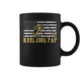 Reel Cool Pap Fishing Father's Day American Flag Coffee Mug
