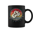 Retro Elo Home State Cool 70S Style Sunset Coffee Mug