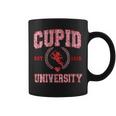 Retro Cupid University Est 1415 Couples Valentines Day Coffee Mug