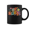 Retro Groovy Or Nursing School Medical Operating Room Nurse Coffee Mug
