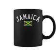 Retro Jamaica Flag Vintage Jamaican Travel Souvenir Boy Girl Coffee Mug