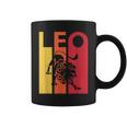 Retro Leo Zodiac Sign July August Birthday Vintage Leo Coffee Mug