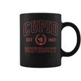 Retro Old Fashioned Cupid University Est 1823 Valentines Day Coffee Mug