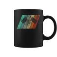 Retro Race Day Checkered Flag For Race Car Fans Coffee Mug