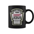 Retro Relish Sweet Jesus Christian Parody Coffee Mug