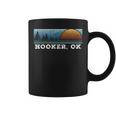 Retro Sunset Stripes Hooker Oklahoma Coffee Mug