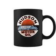 Retro Vintage Gas Station Hudson Motor Oil Car Bikes Garage Coffee Mug