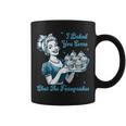 Retro Vintage Housewife I Baked You Some Shut The Fucupcakes Coffee Mug