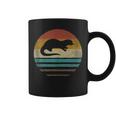 Retro Vintage Sunset Sea Otter Animal Lover Cute Coffee Mug