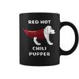 Rhcp Red Hot Chili Pupper Peppers Parody Puppy Doggy Puppies Coffee Mug