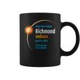 Richmond Indiana In Total Solar Eclipse 2024 1 Coffee Mug